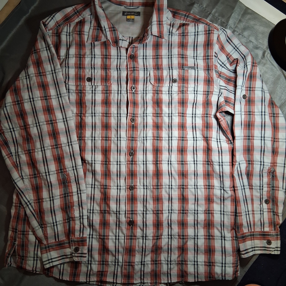 Eddie Bauer Travex Lightweight Button Up